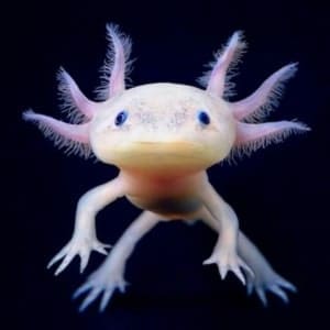 baby axolotl