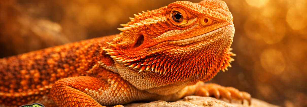 orange bearded dragon