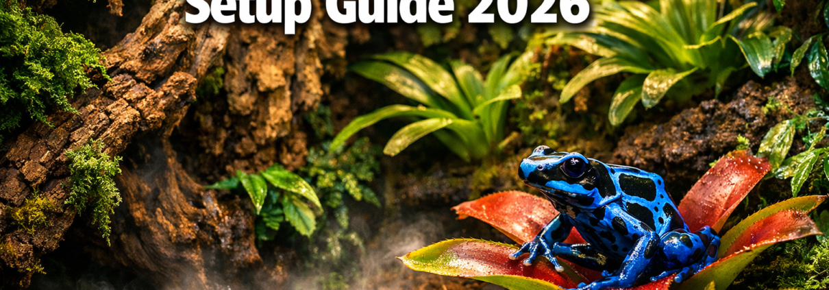 poison dart frog cage