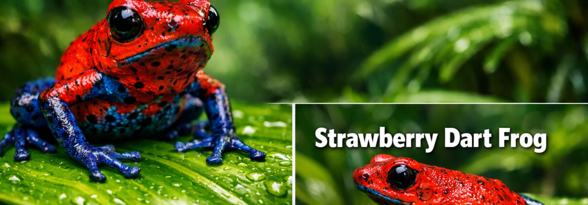 strawberry dart frog